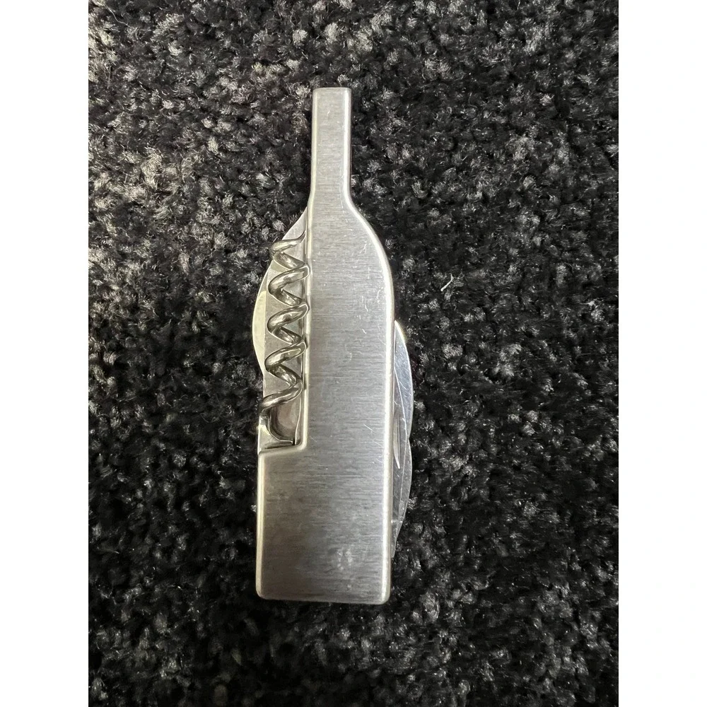 BTG Wine Bottle Opener Multi Tool Corkscrew Knife Barware Bartender Gift